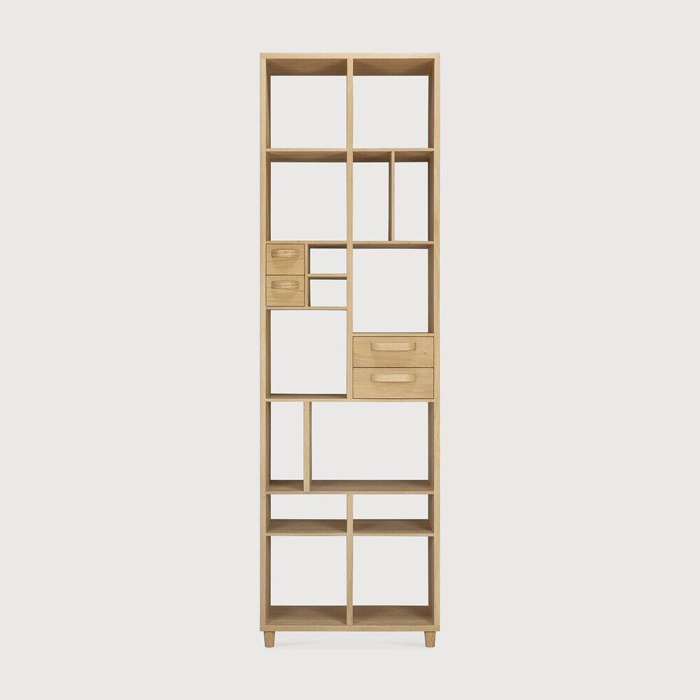 Ethnicraft Wandrek Pirouette – Massief Geolied Eiken, 200 × 60 cm