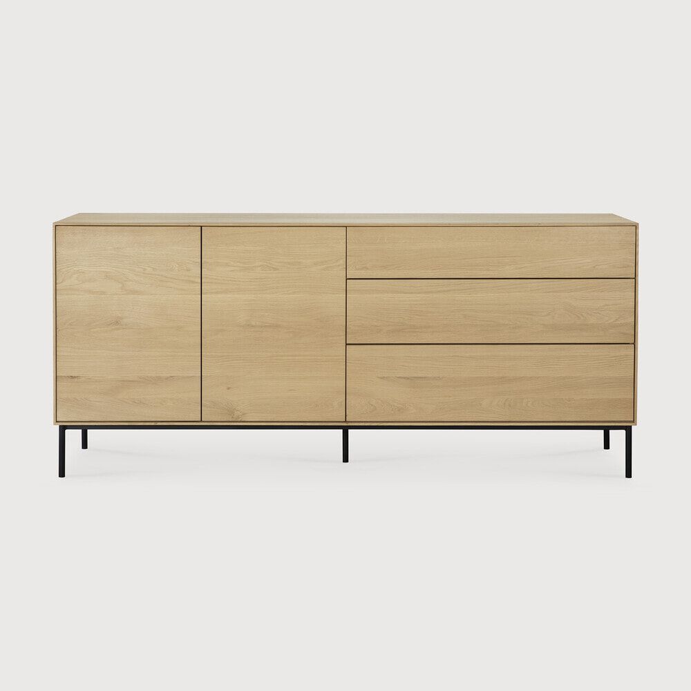 Ethnicraft Whitebird dressoir 180 cm – massief eiken, Naturel