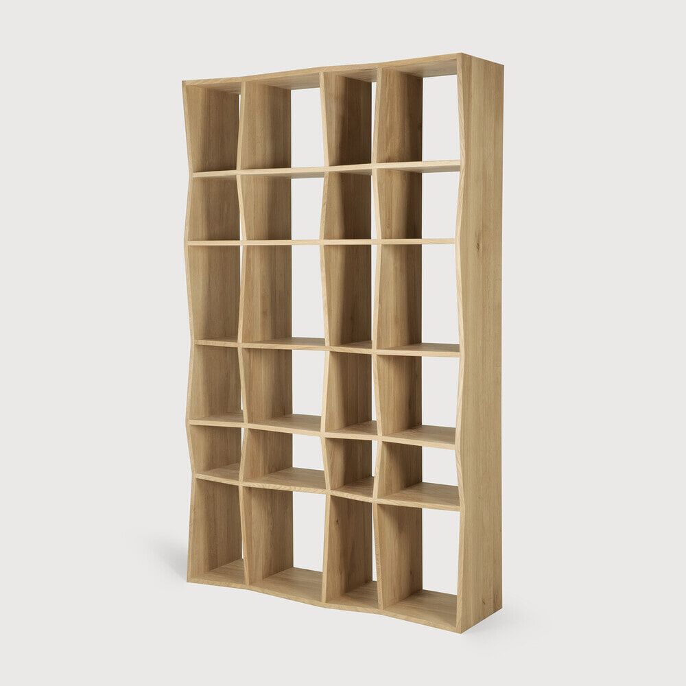 Ethnicraft Z-wandrek van massief eiken – 207 × 125 cm, naturel