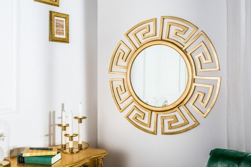 EUPHORIA XL – Luxe Gouden Wandspiegel van 85 cm