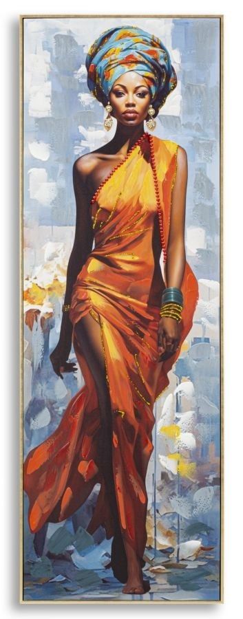 Exclusief Schilderij ‘Daphne’ met Lijst – 152 cm Breed – Mauro Ferretti