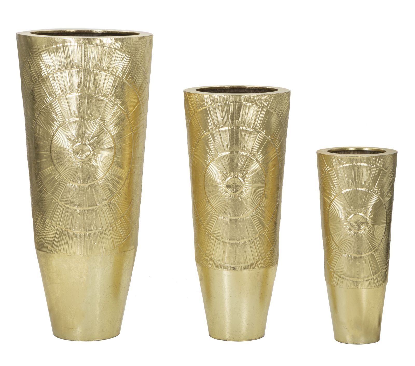 Exclusieve Goldely Vaashouder Set – 3 Stuks van Mauro Ferretti