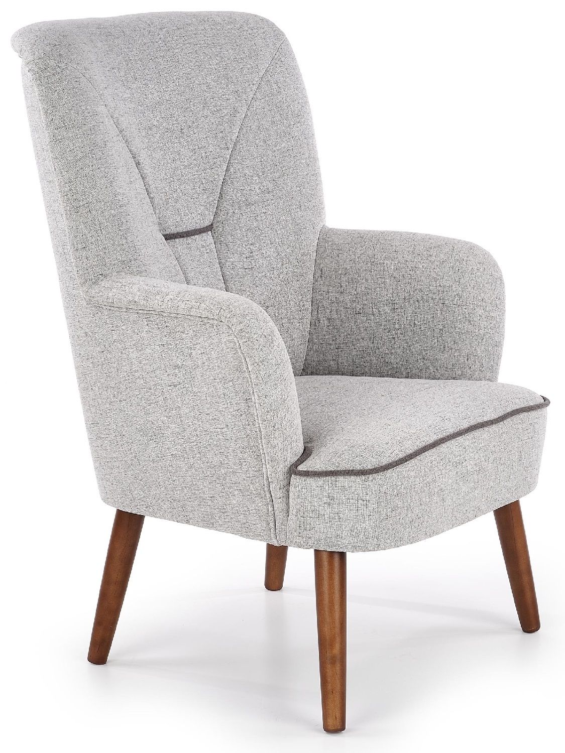 Fauteuil Bishop – Stijlvolle Grijze Loungestoel van Home Style