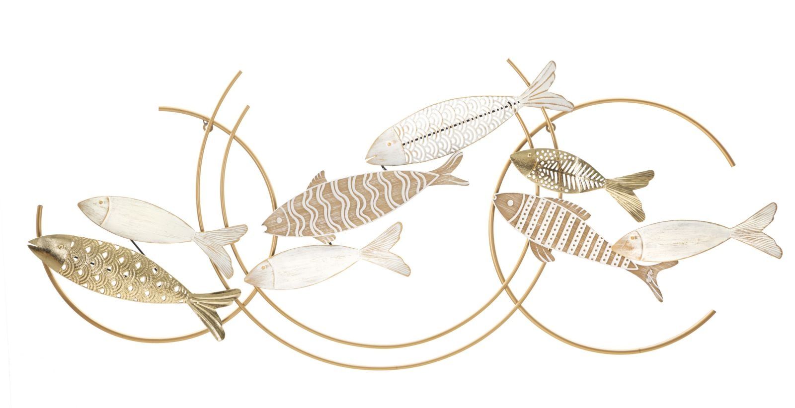 Fishy Move Wanddecoratie – Moderne Stijl in Groot Formaat van Mauro Ferretti