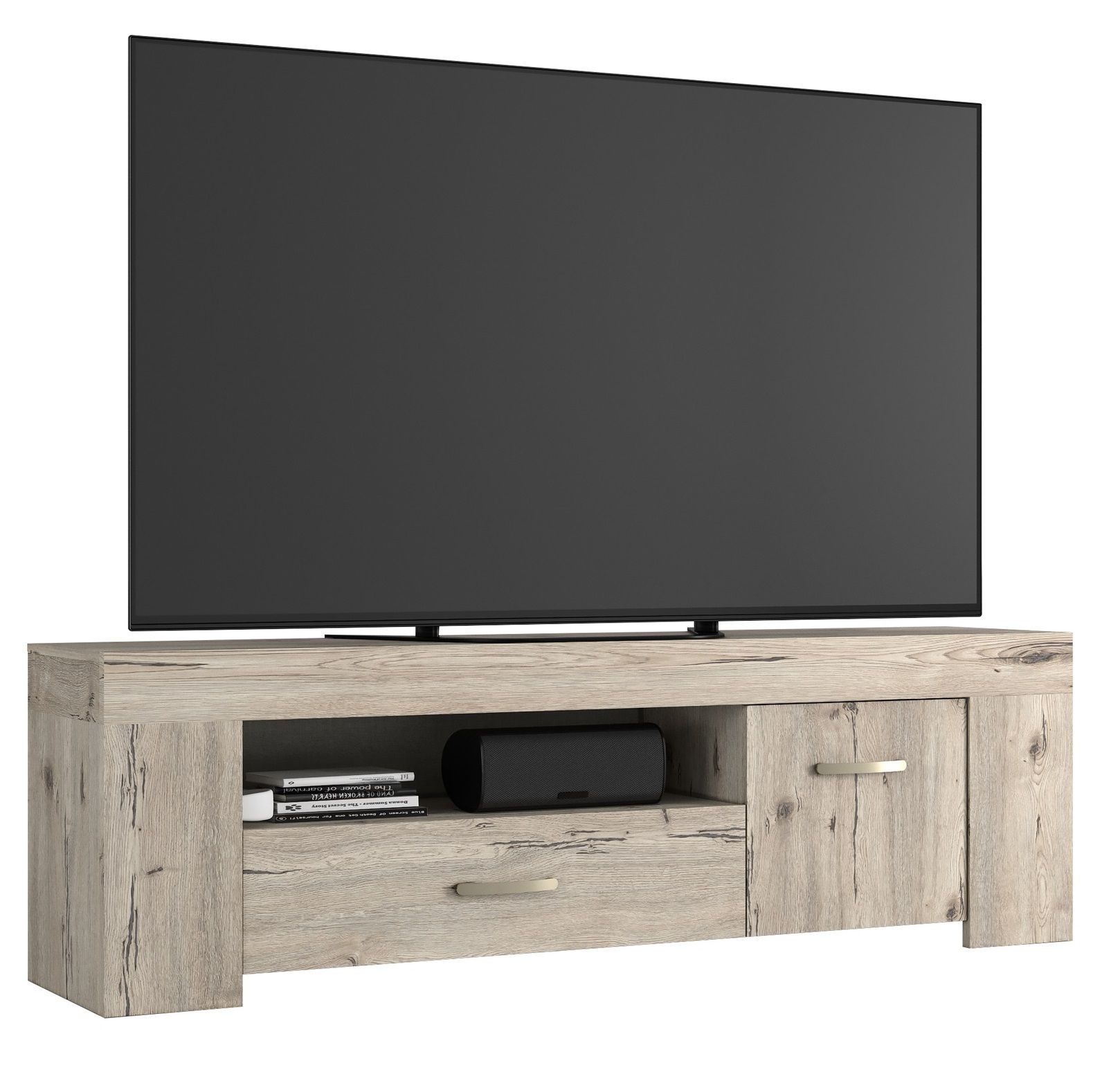 Forest TV‑meubel 180 cm – stijlvol eiken design met soft‑close