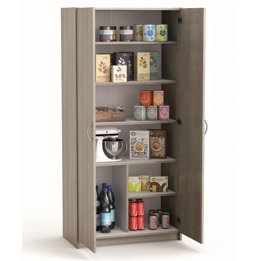 Fortus Opbergkast 80 × 170 cm – Moderne eiken schoen‑ en opbergoplossing