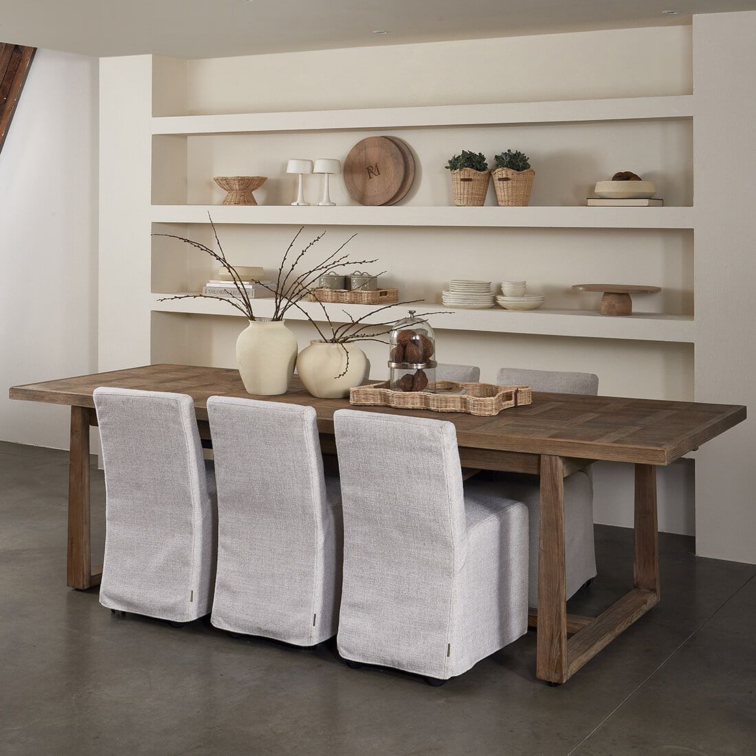 Fraser Island – Uitschuifbare eettafel van Rivièra Maison in warm bruin