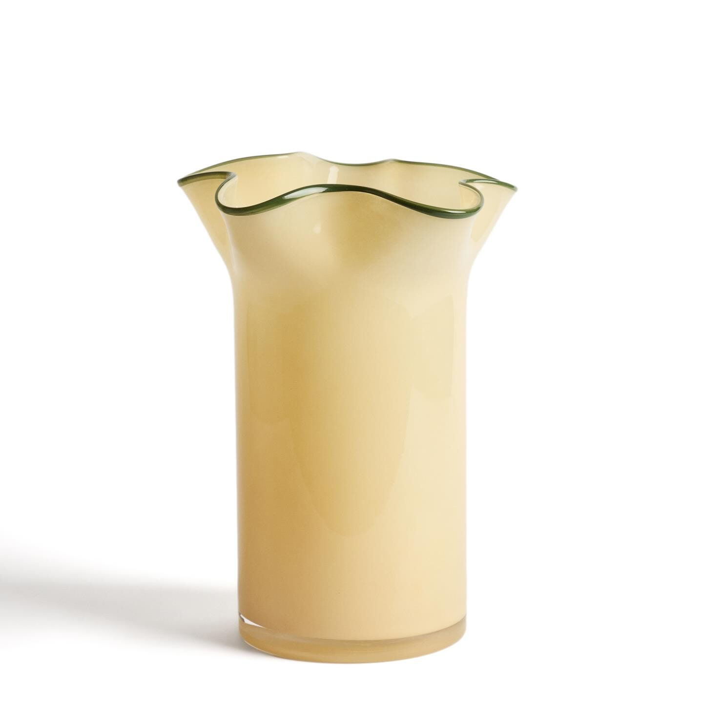 Geel glasvaas Endasi 31 cm – Kave Home