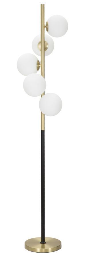 Glamy Dark Vloerlamp – Strakke Elegantie voor elke Woonkamer