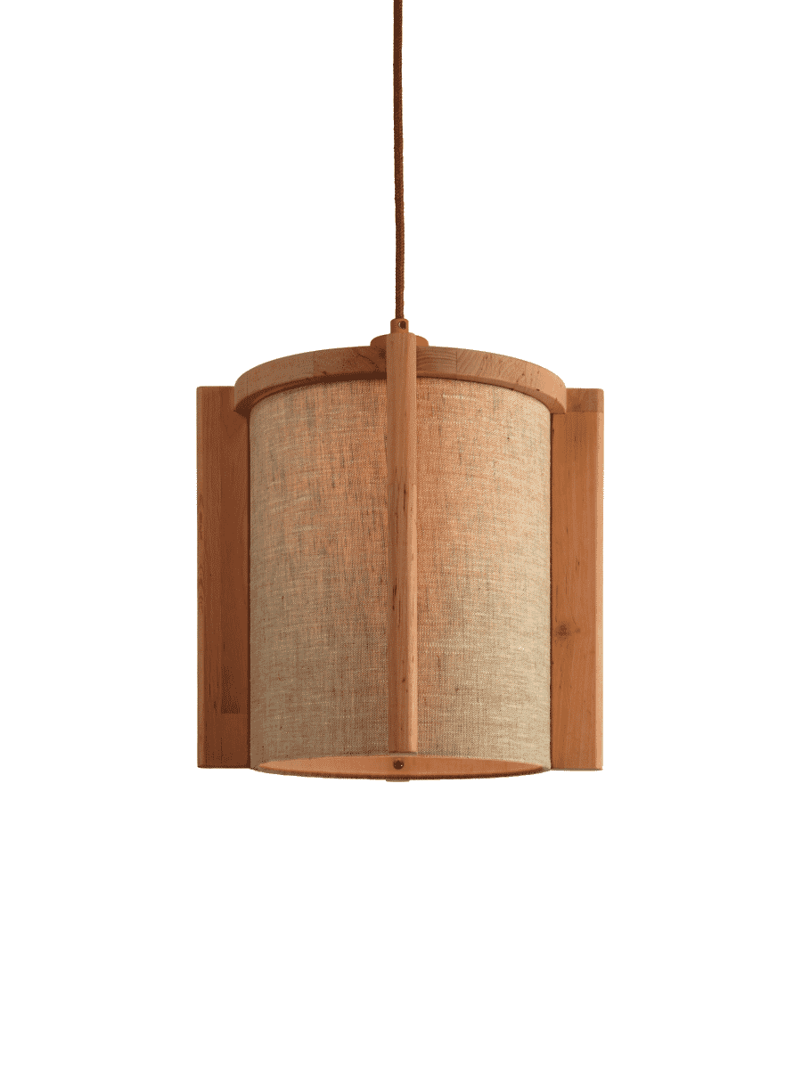 GOOD&MOJO Corsica Hanglamp – Natuurlijke Elegantie in Beukenhout