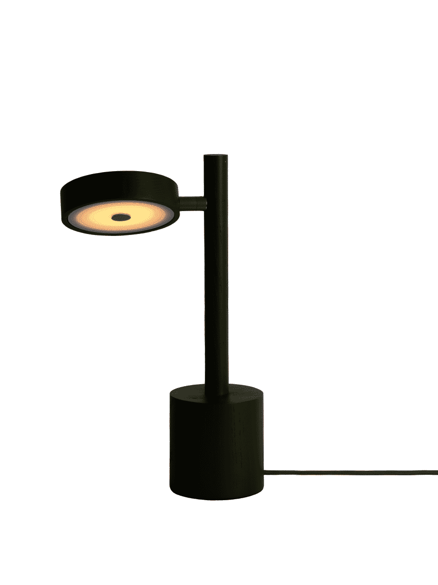 GOOD&MOJO Tafellamp Okinawa – Compact, Groene Verlichting in Essenhout
