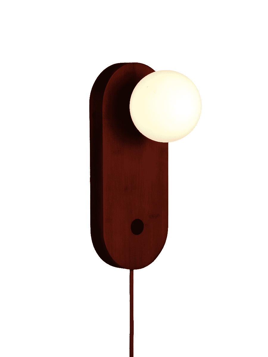 GOOD&MOJO Wandlamp Java – Warme bamboe & glas voor elke muur