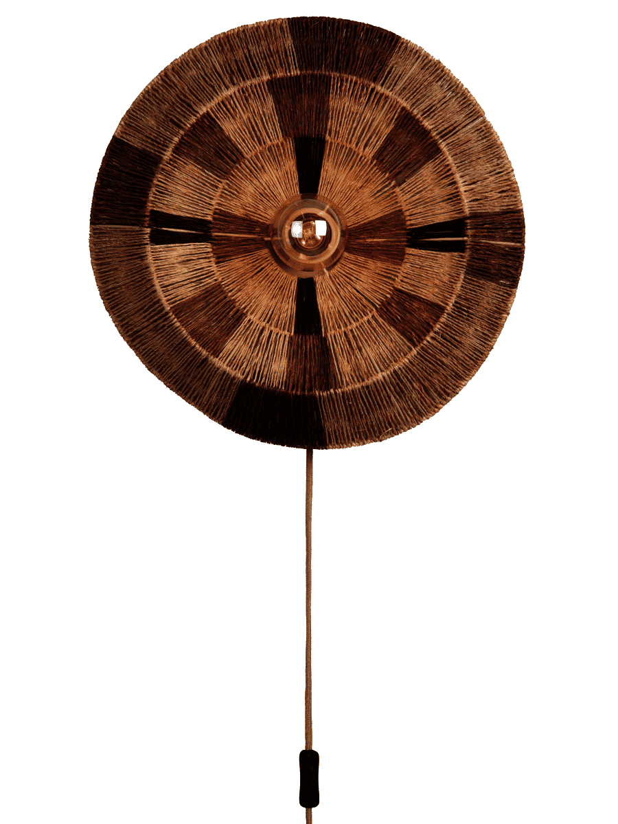 GOOD&MOJO Wandlamp Serengeti Jute – Natuurlijke warmte voor elke muur