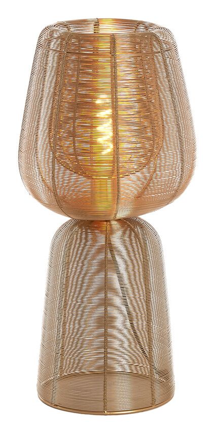 Gouden Light & Living Aboso Tafellamp – 54 cm modern design voor elke ruimte