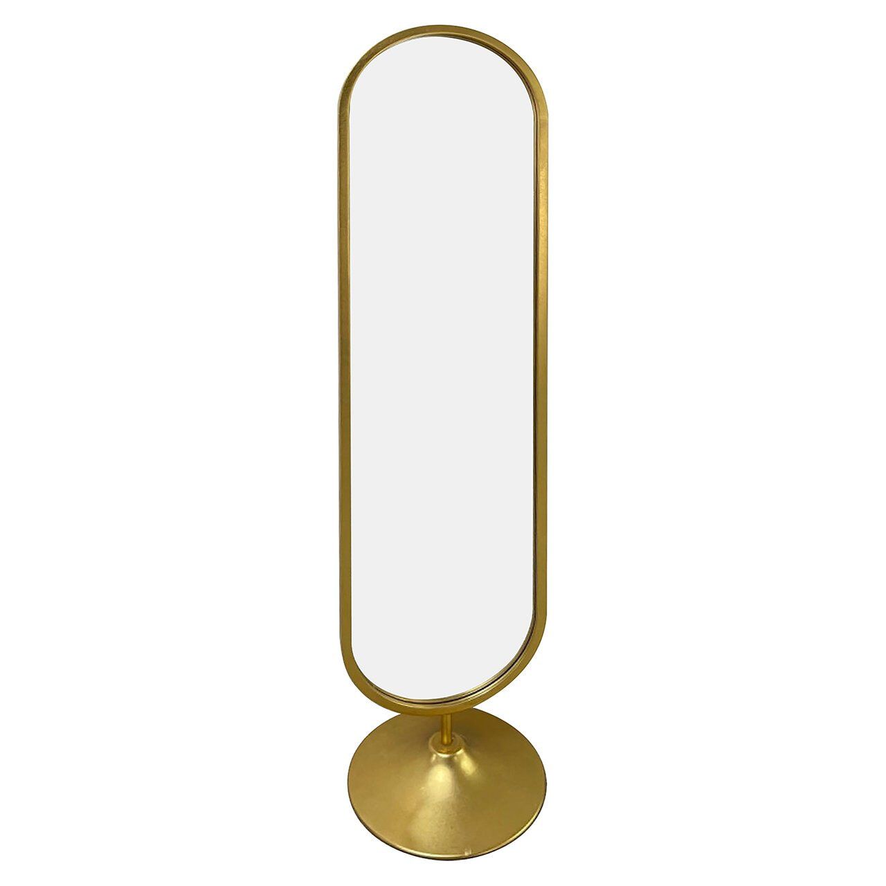 Gouden Moya Spiegel op Standaard – Elegante Staande Spiegel van Richmond Interiors