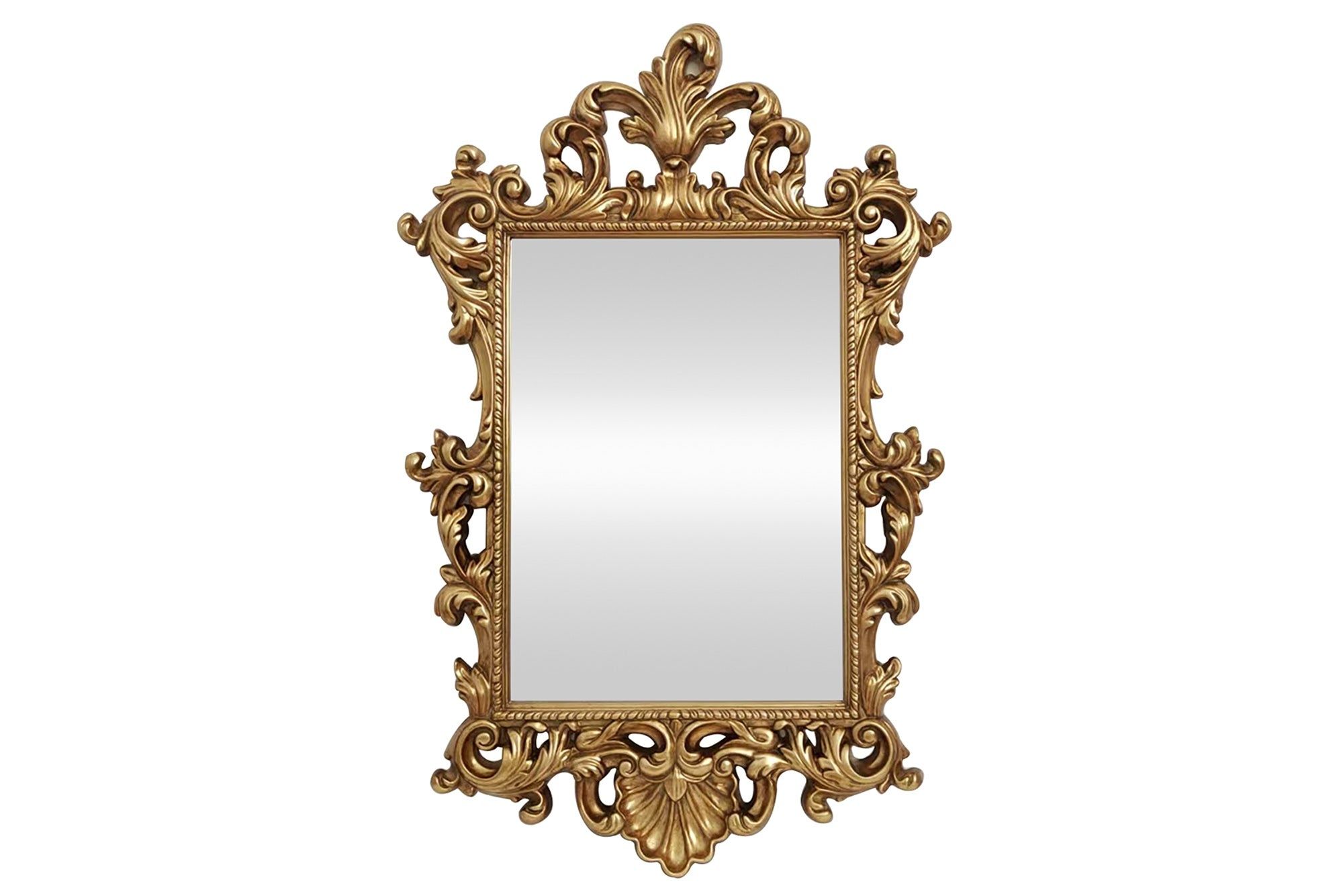 Gouden wandspiegel OPULENT 125 cm – luxe reflectie voor elke ruimte