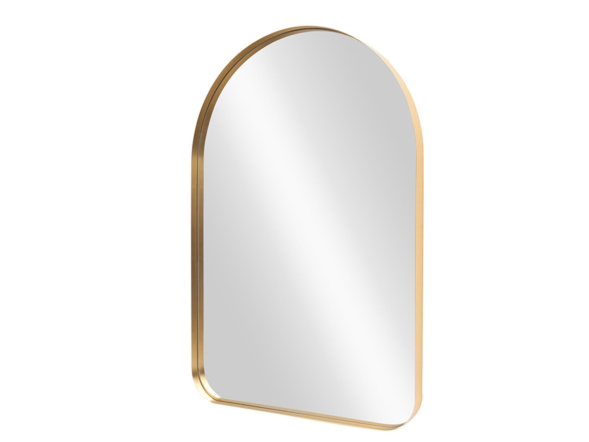 Goudkleurige wandspiegel ARCA – 90 cm modern design van Invicta Interior