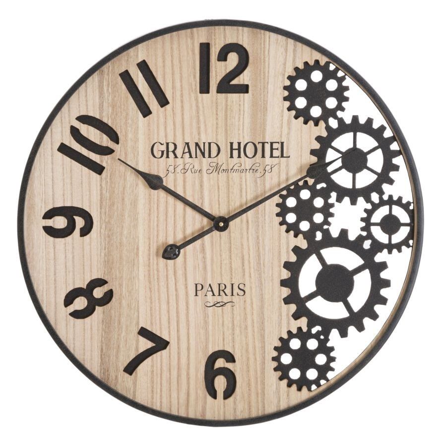 Grand Wandklok Ø 60 cm – Stijlvolle Tijdwaarneming voor Elk Interieur