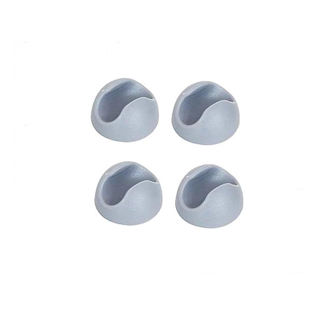 Grijze kunststof vloerbeschermer (hairpin) – set van 4 – Furniture Legs Europe