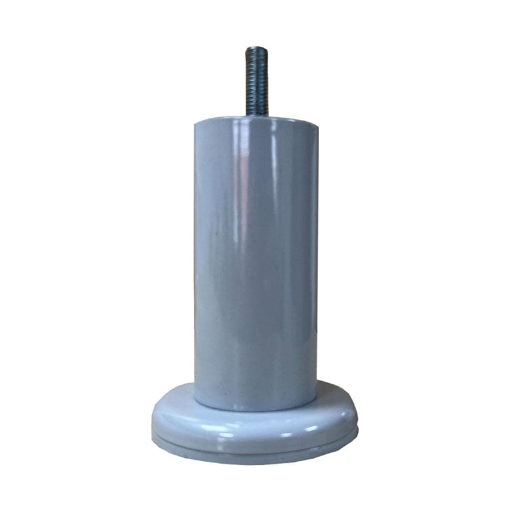 Grijze Stalen Meubelpot Ø 4,2 cm – 10 cm Hoog – M8 – Furniture Legs Europe