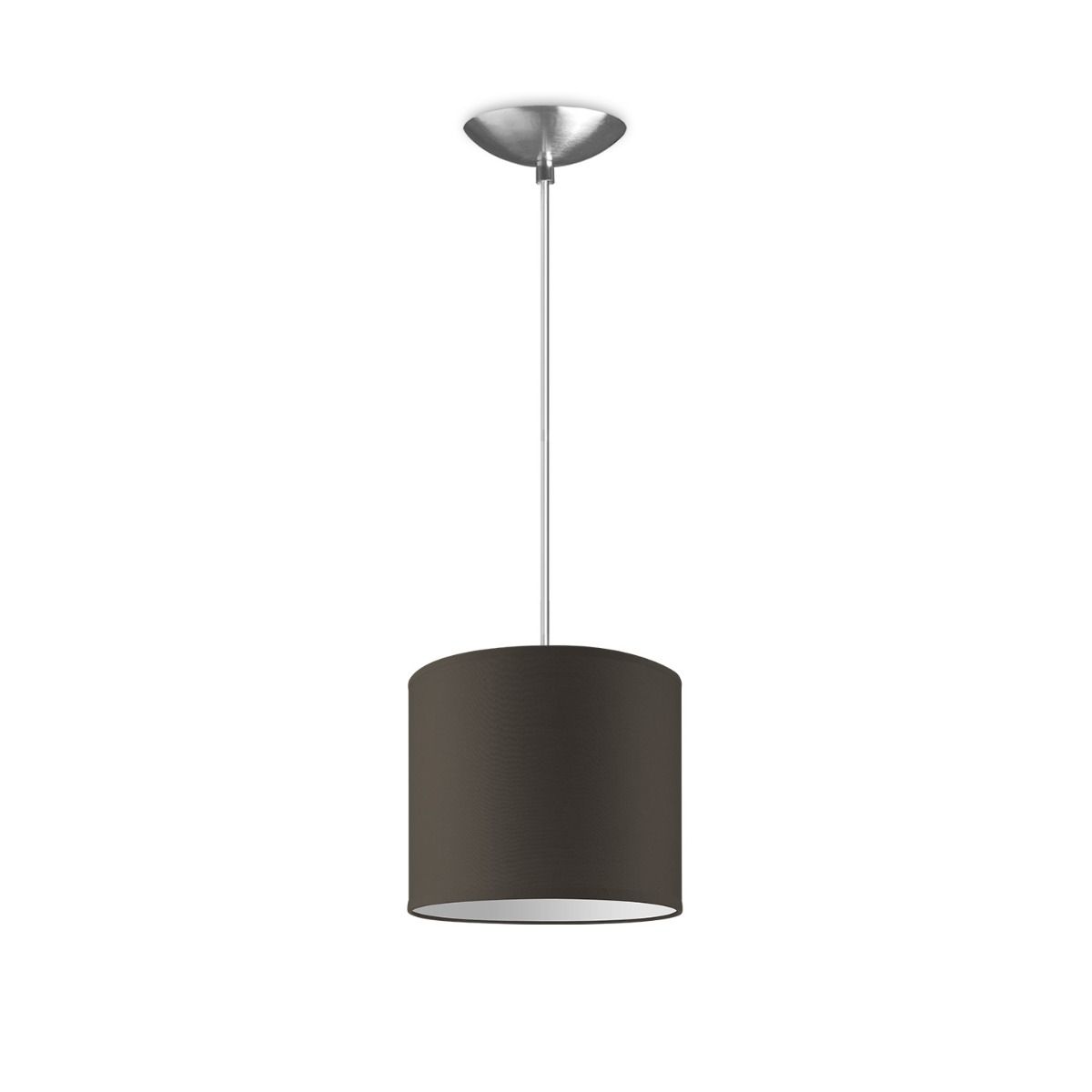 Hanglamp Basic Bling Ø 20 cm – Taupe, verstelbare binnenverlichting