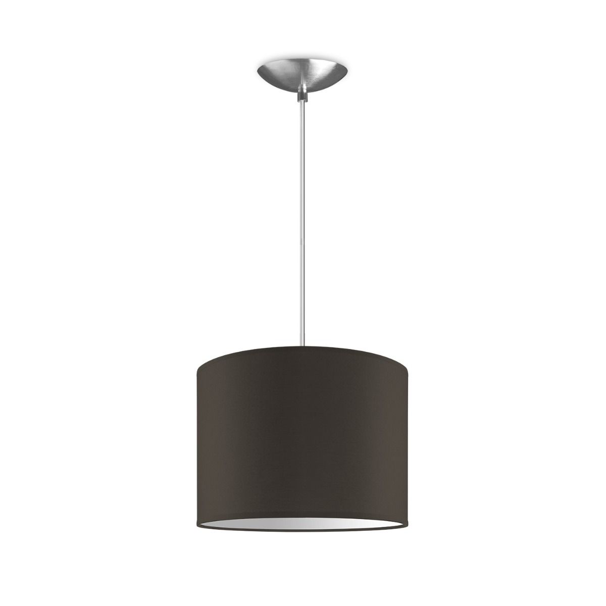Hanglamp Basic Bling Ø 25 cm – Taupe: Moderne sfeer voor compacte interieurs