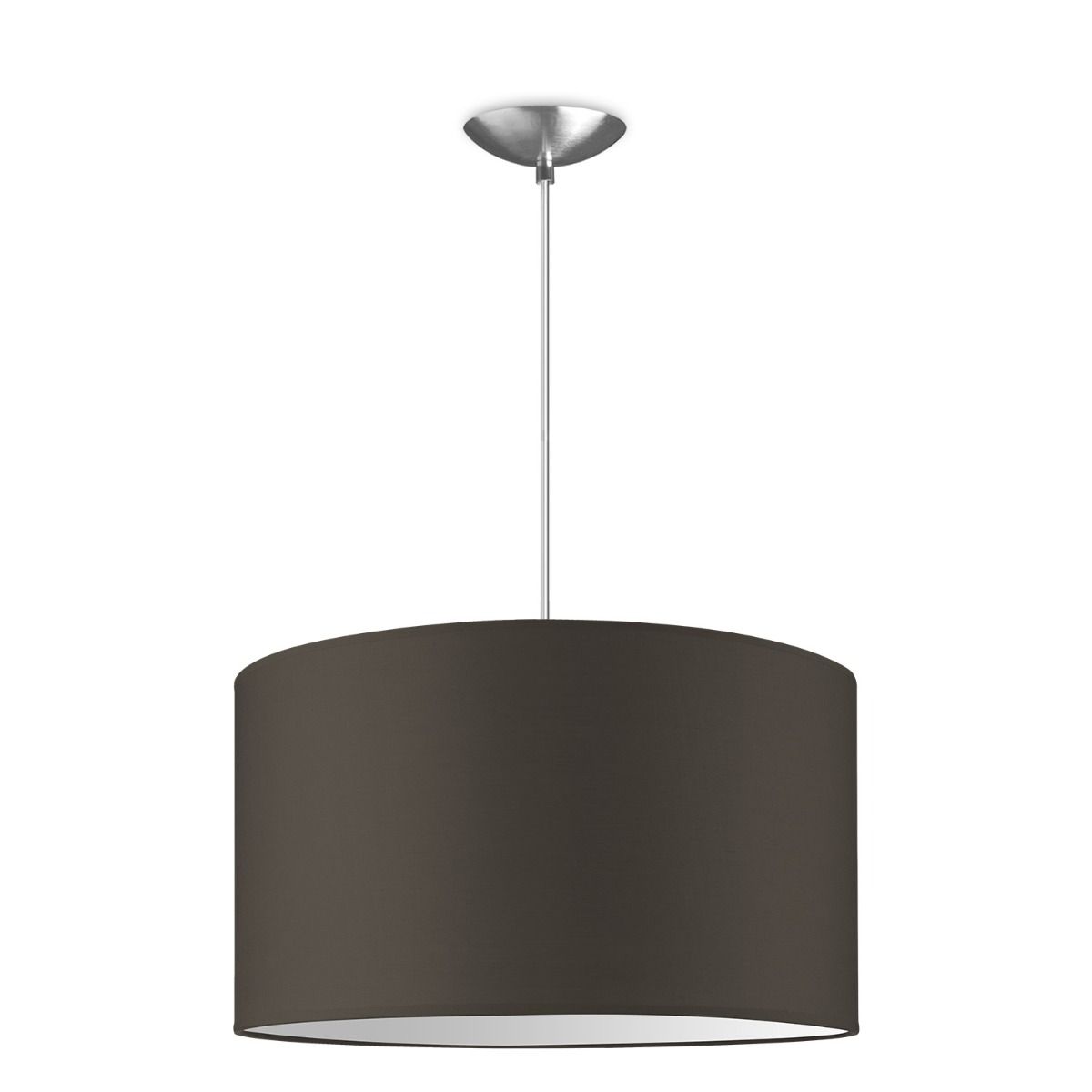 Hanglamp Basic Bling Ø 40 cm – Taupe: Romantisch accent voor elke ruimte