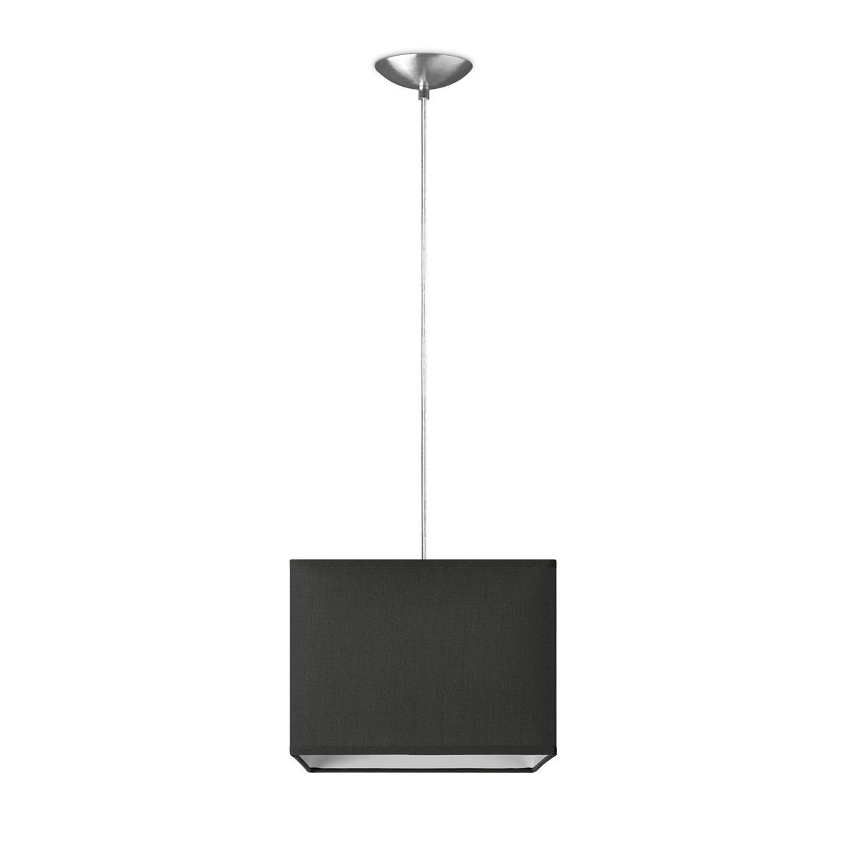 Hanglamp Basic Block 25 – Donkergrijze Bloklamp voor Moderne Interieurs