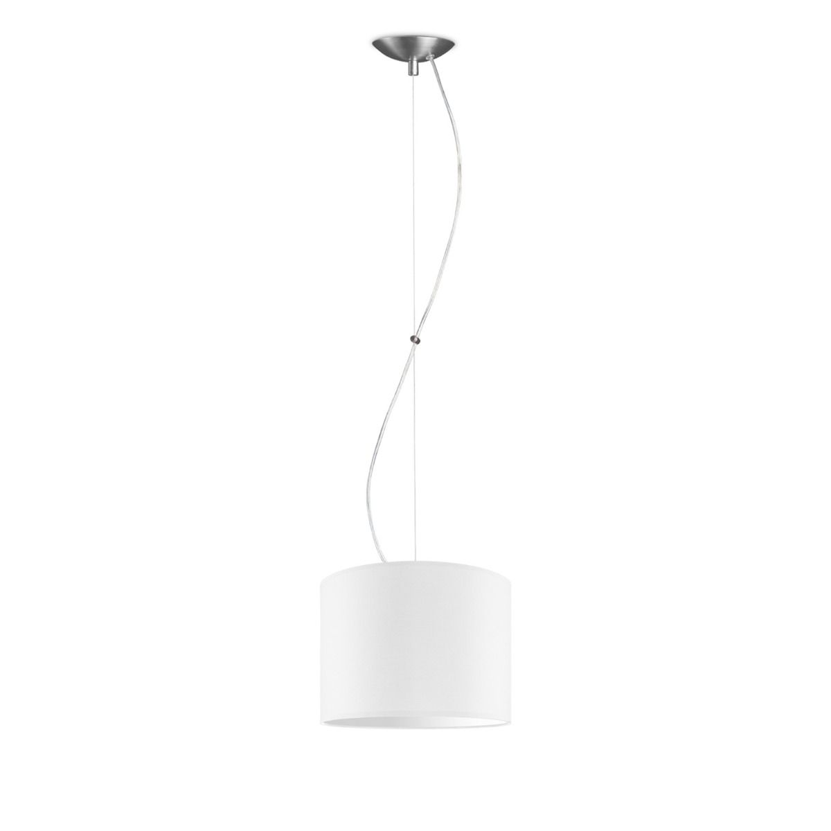 Hanglamp Basic Deluxe Bling Ø 25 cm – Stralend wit