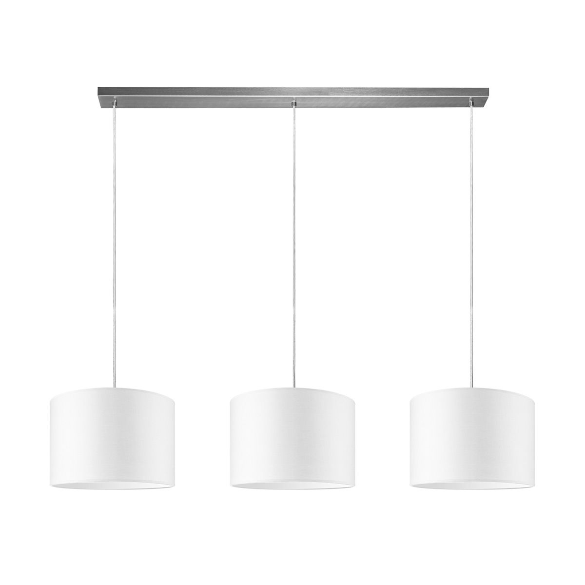 Hanglamp Beam 3 Bling – Drielicht, wit, 30 cm, luxe & verstelbaar