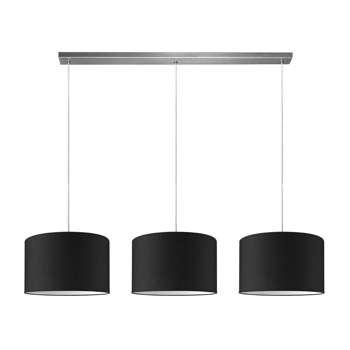 Hanglamp Beam 3 Bling – Drielichts Design in Zwart (Ø 35 cm)