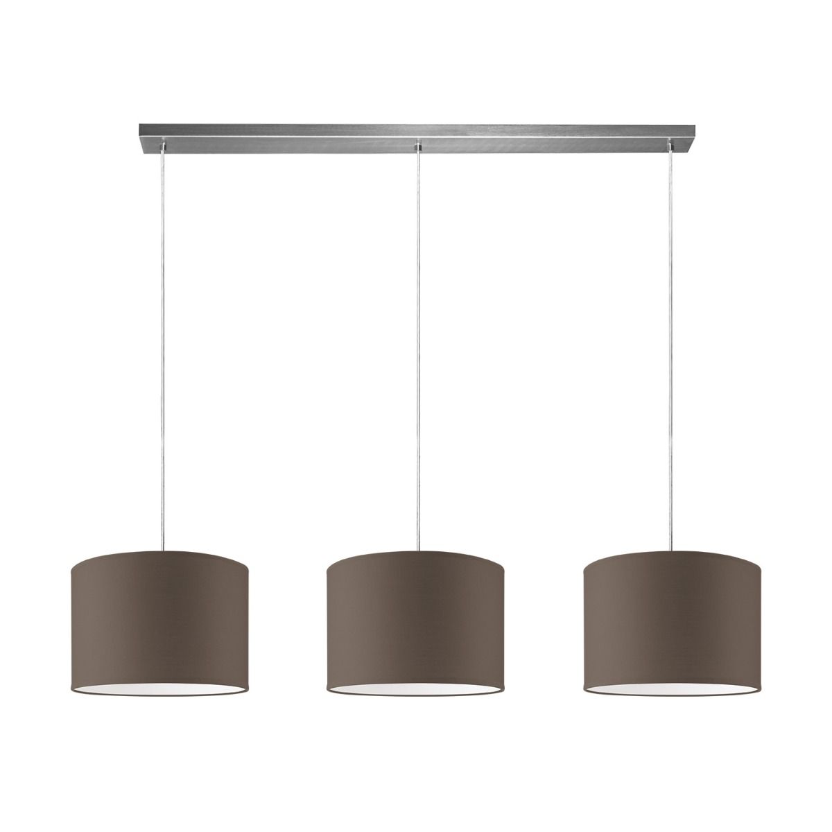 Hanglamp Beam 3 Bling – Luxe drielichts pendel in taupe