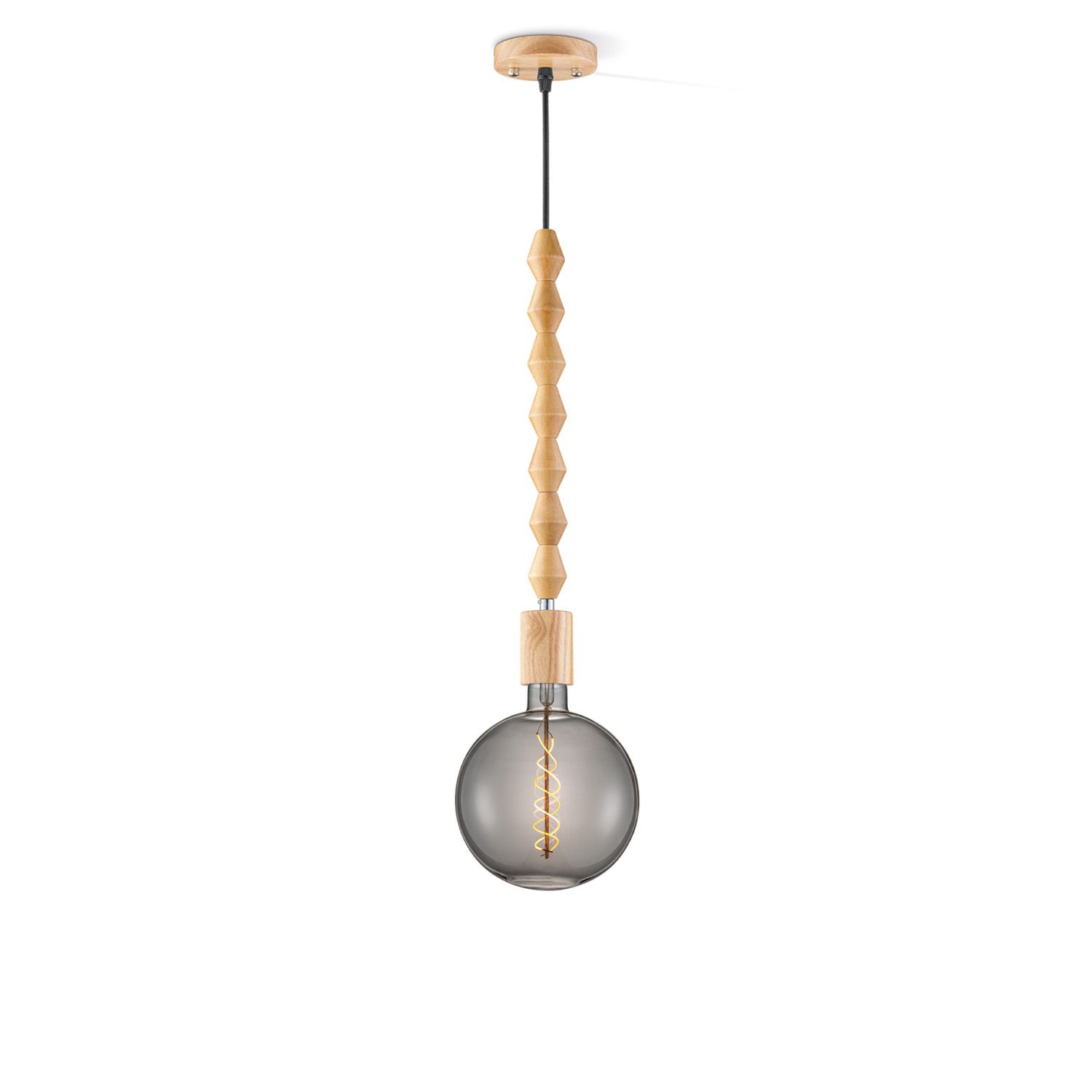 Hanglamp Dana van Home Sweet Home – Houten Pendellamp in Smoke