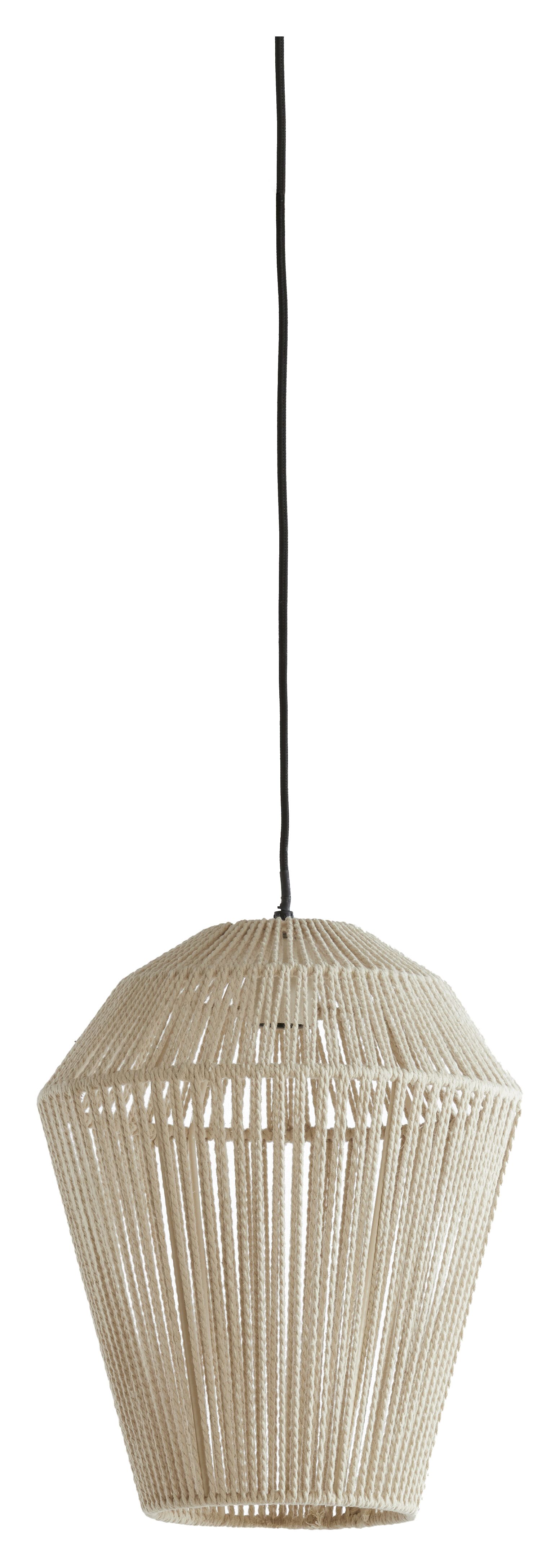 Hanglamp Deya 30 cm – licht en stijl in zacht crème