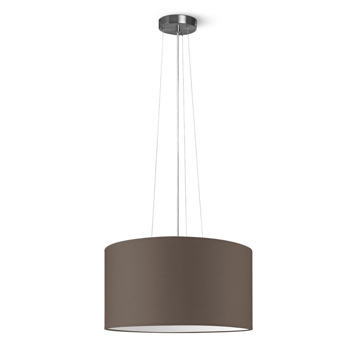 Hanglamp Hover Bling Ø 50 cm – Taupe, handgemaakt en sfeervol