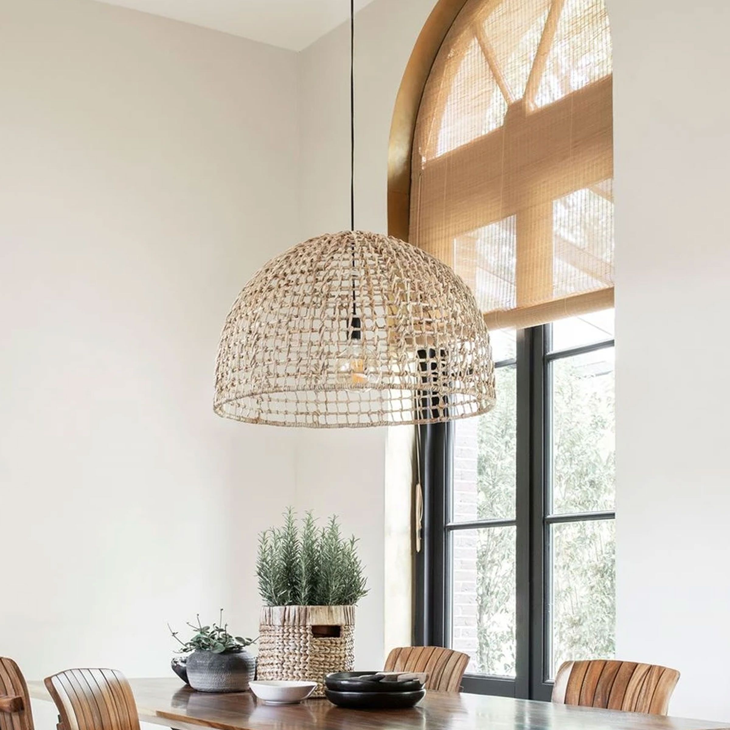 Hanglamp La Savina – Elegant bananenbladdesign van MUST Living