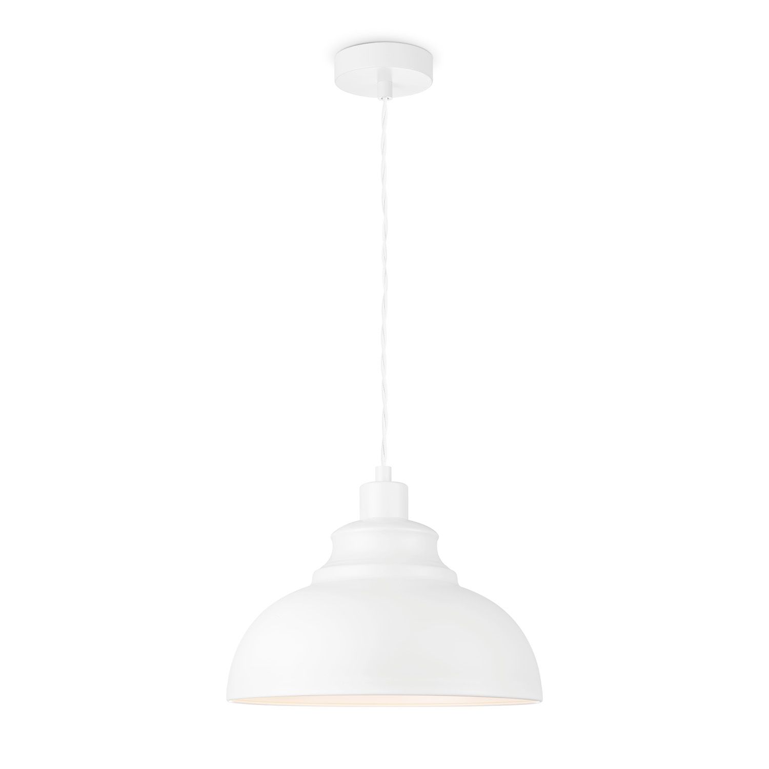 Hanglamp Takis 29 – Mat Grijswitte Hanglamp van Home Sweet Home