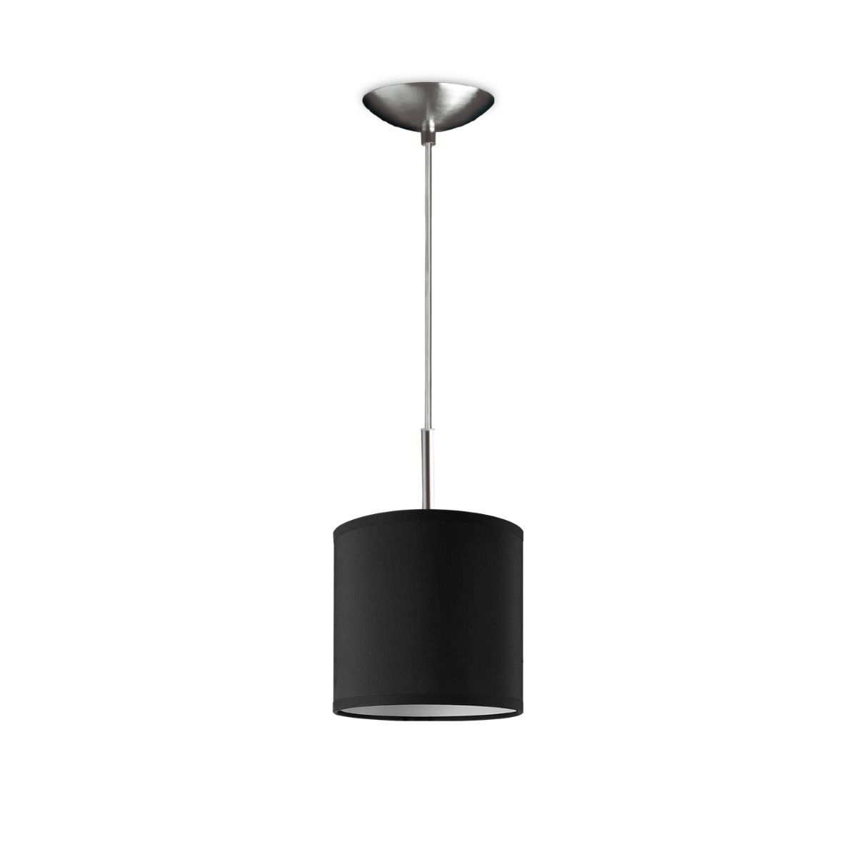 Hanglamp Tube Deluxe Bling Ø 16 cm – Zwarte Elegantie voor elke Ruimte