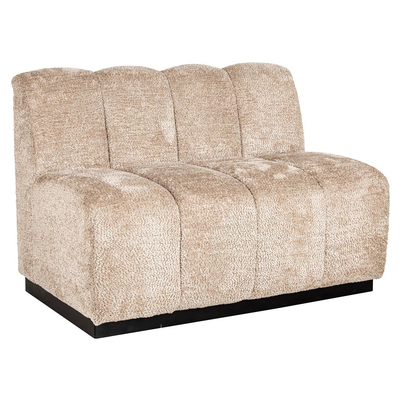 Hillpark Chenille eetkamerbank in Beige – Luxe comfort van Richmond Interiors