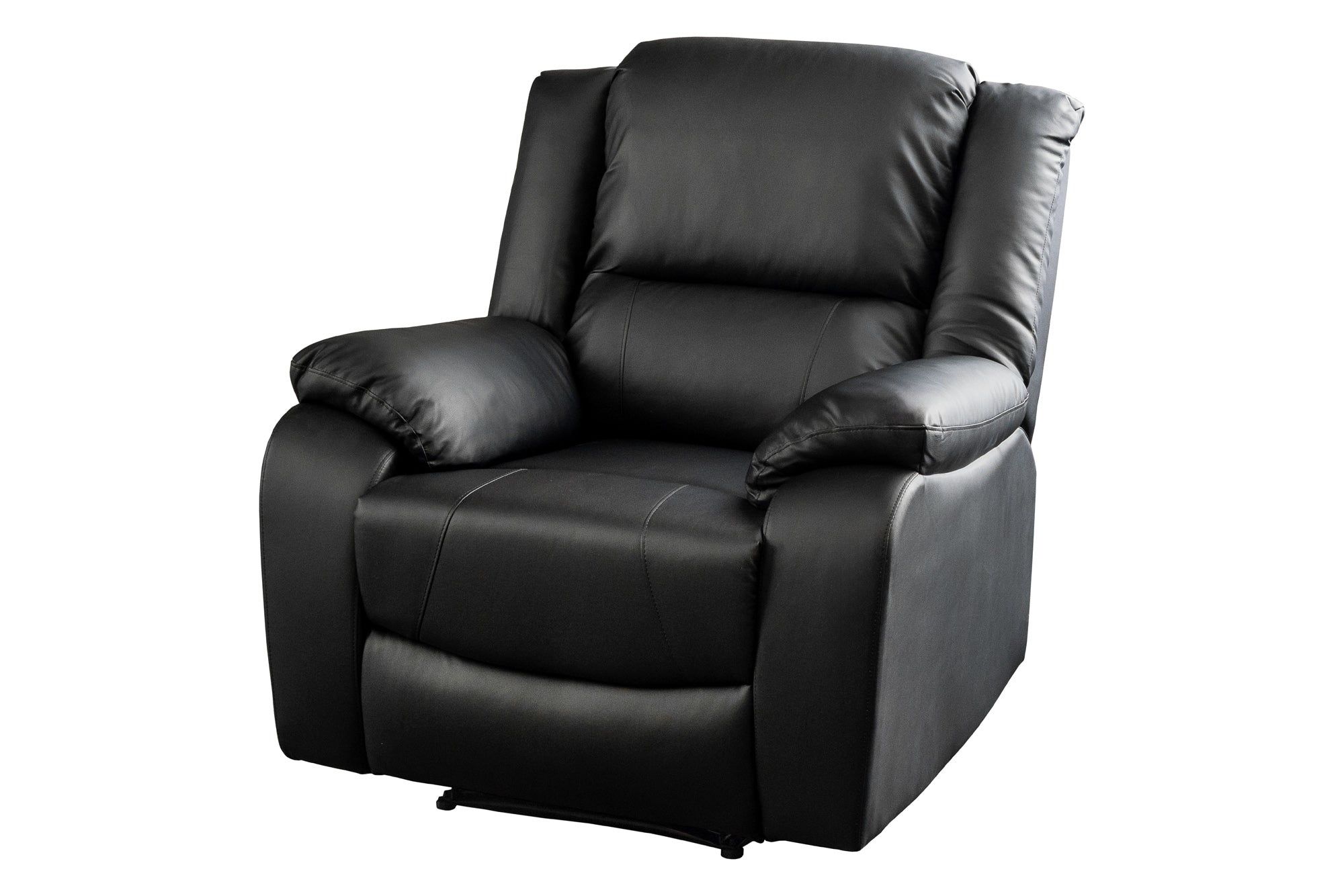 Hollywood bioscoopfauteuil in zwart kunstleer – luxe filmische zitervaring