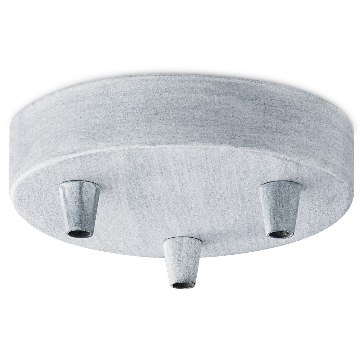 Home Sweet Home 3‑Licht Metaal Plafondkap Betonlook – De Basis voor Jouw Unieke Pendellamp
