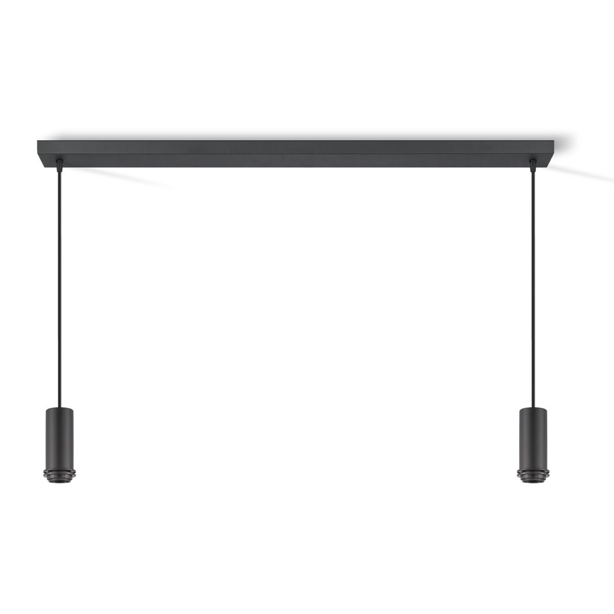 Home Sweet Home Beam Hanglamp Pendel XXL 2L Zwart – Stijlvolle veelzijdigheid voor jouw eettafel