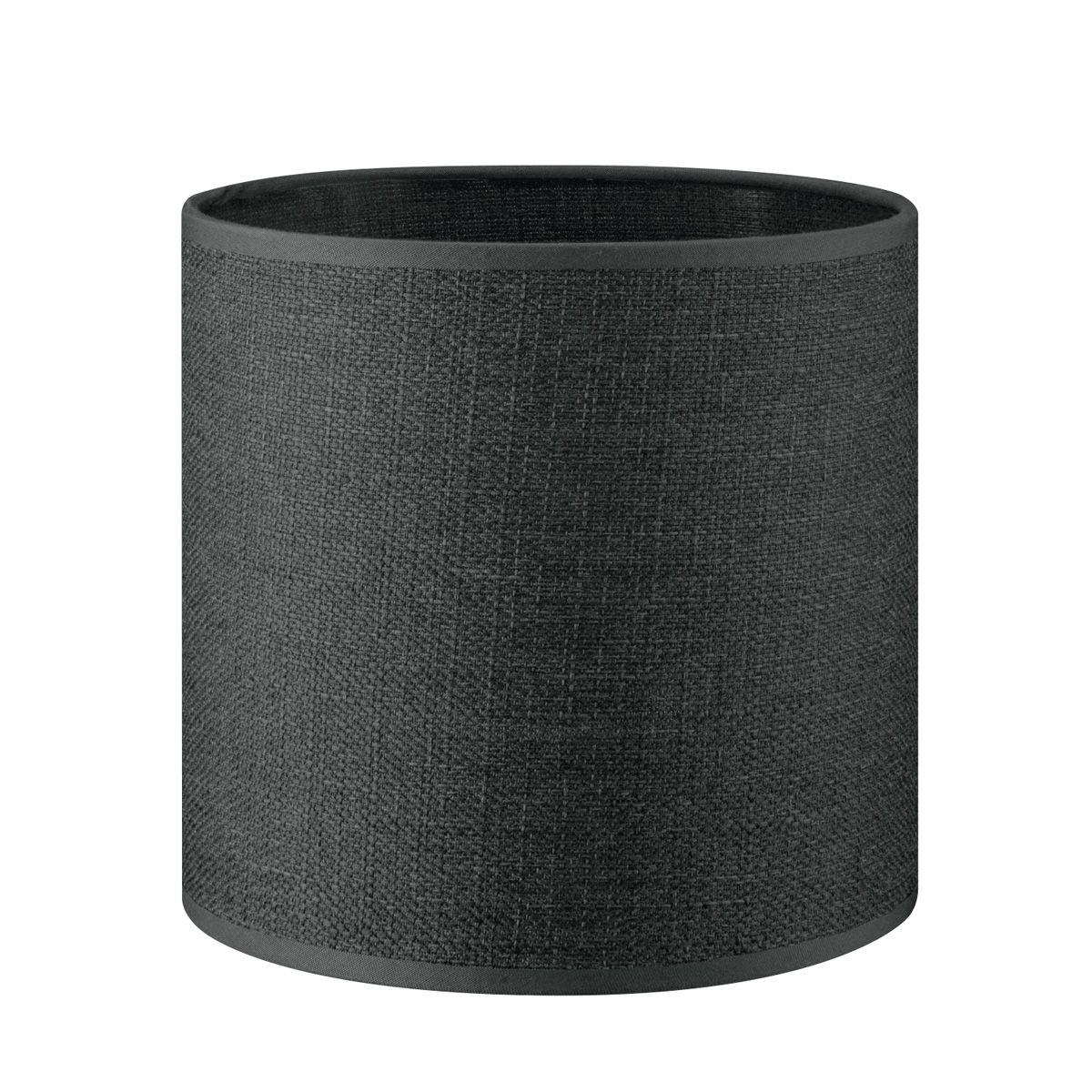 Home Sweet Home Canvas Lampenkap 16 cm – Zwart Antraciet