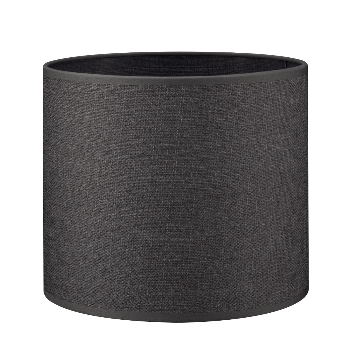 Home Sweet Home Canvas Lampenkap 20 cm – Donkergrijs, Handgemaakt & Veilig