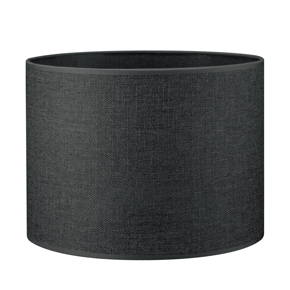 Home Sweet Home canvas lampenkap 25 – antraciet‑zwart voor elke lichtarmatuur