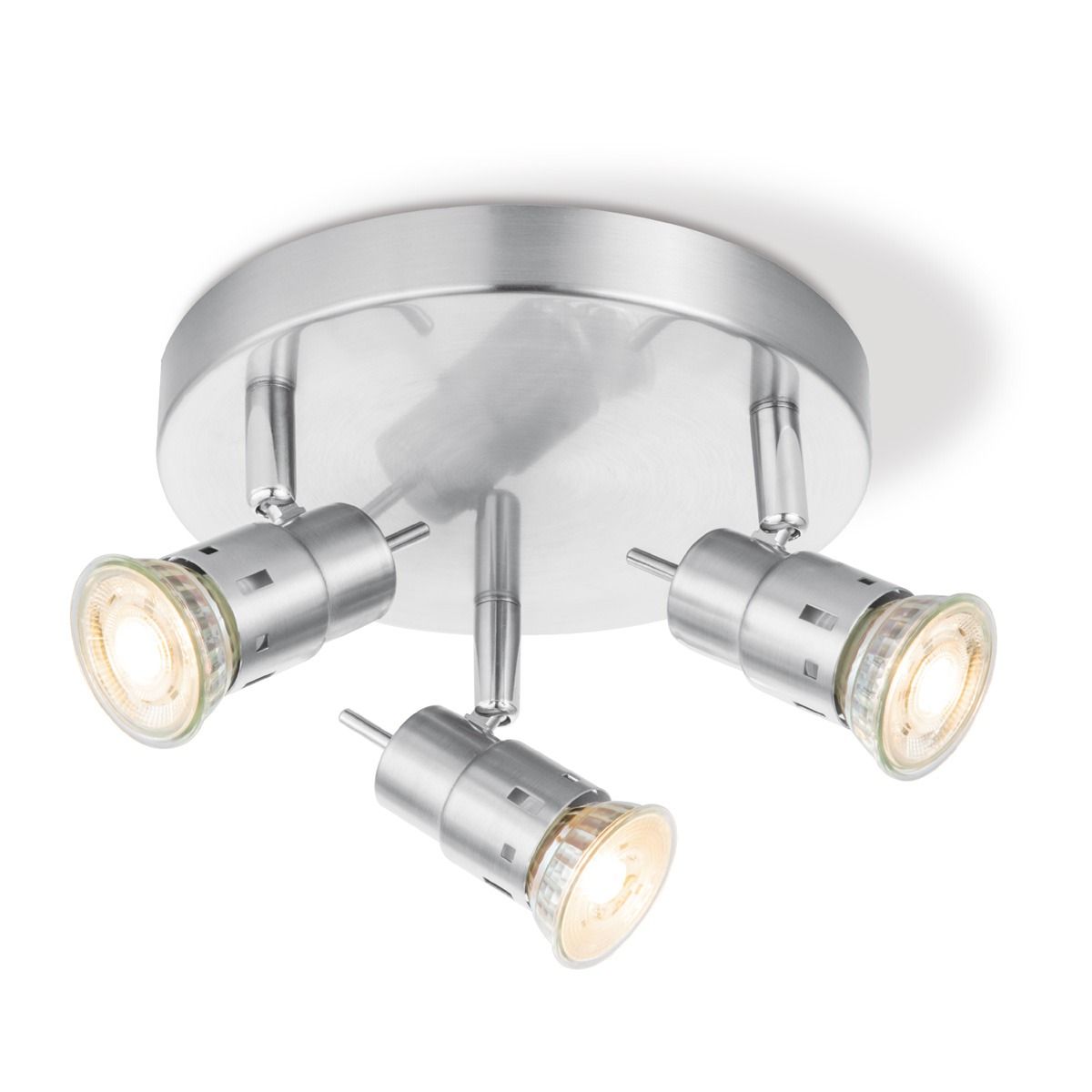 Home Sweet Home Cilindro 3L LED Opbouwspot – Strak RVS Design met Dimbare Licht