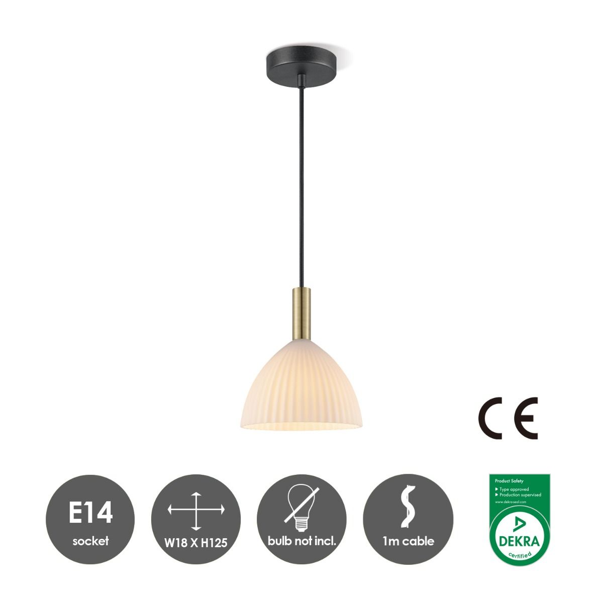 Home Sweet Home Credo Hanglamp – Moderne Hotel‑Chic met Ovaal Opaalglazen Kap