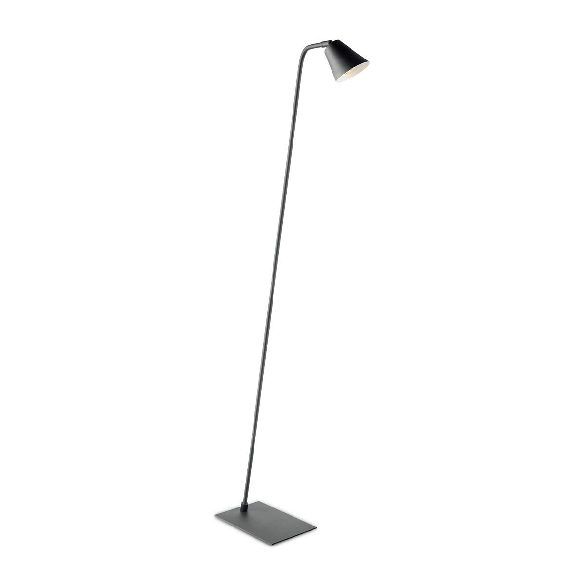 Home Sweet Home Detroit Vloerlamp – Zwarte, Verstelbare Leeslamp voor Modern Interieur