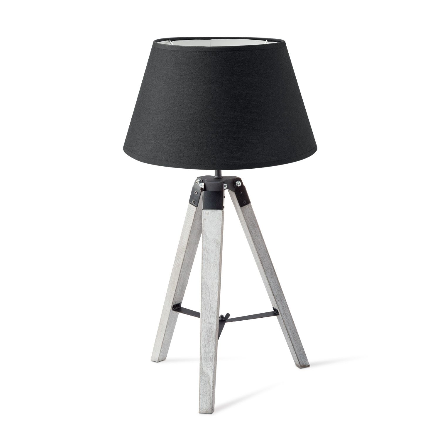 Home Sweet Home Dia tafellamp met zwarte Largo lampenkap – tijdloos en functioneel
