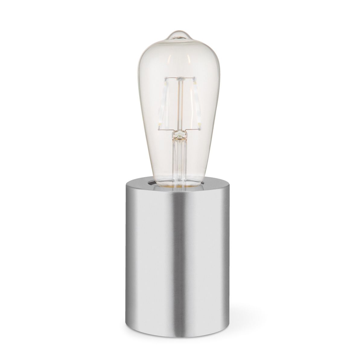 Home Sweet Home Dry 10 – Strakke ronde tafellamp van matstaal